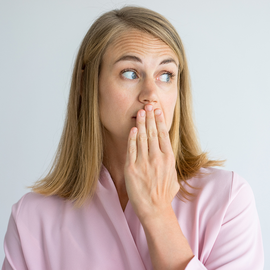 Knoblauchartiger Mundgeruch als Selen-Nebenwirkungen 