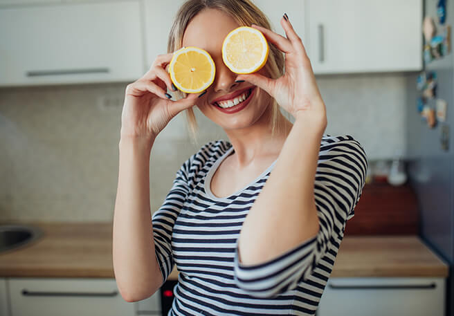 Gesunde Ernährung gegen Vitamin-C-Mangel